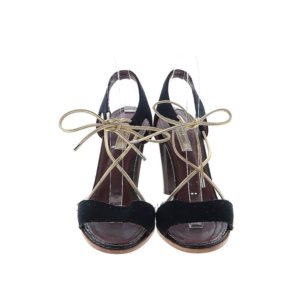 Nina Ricci Vintage Crepe Heels (EUR 39)